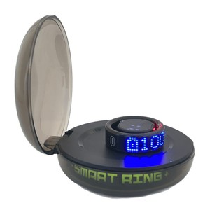 Bague connectée transfrontalière avec écran tactile, podomètre, moniteur de fréquence cardiaque, d'oxygène sanguin et de sommeil, contrôle par application, compatible NFC - Product Image 5