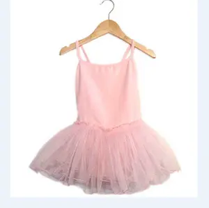 Elegante chicas Swan Lake Ballet vestido pétalo Tutu Organza gimnasia leotardo tela, etapa de desgaste animar desempeño de falda