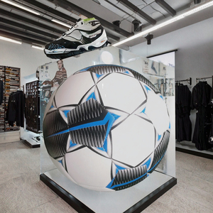 Pro Thermobond Soccer <b>Ball</b> Heavy Duty PU Leather Durable Club Training Match Outdoor 0.4-0.45kg - Product Image 3