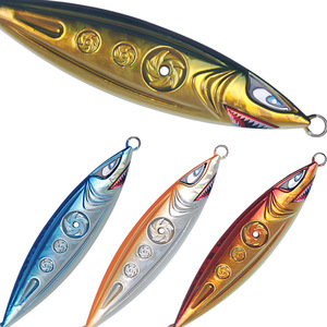 Señuelo de Pesca Hueco que Brilla en la Oscuridad, 150g, Diseño 3D, para Pesca en Agua Salada, Pesca desde Barco, Acción Lenta - Product Image 1