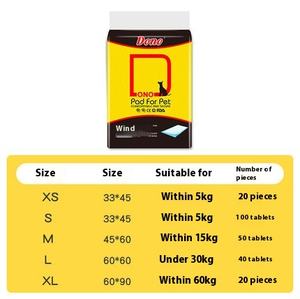 Tampons de pipi pour animaux de compagnie en charbon de bambou épaissi de qualité supérieure contrôle des odeurs Super absorbant pour chiens chats utilisation de la caisse de formation à domicile - Product Image 4