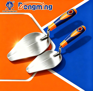 Maurerkelle mit Rutschfestem Weichgriff, Langlebiges Maurerwerkzeug für Ziegel- und Putzarbeiten - Product Image 1