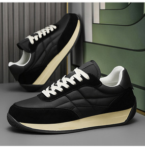 Calzado Deportivo Informal 2025, Parte Superior de Lona, con Cordones, Amortiguación, Antideslizante, Cómodo, Malla, Suela de Goma EVA, Estilo Forrest Gump, para Correr y Caminar - Product Image 5