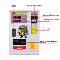 Acier inoxydable personnalisé pour machine à échanger les billets, machine à échanger les pièces de monnaie automatique, garantie 1 an, support en anglais