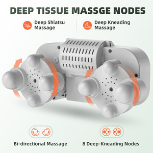 Neck And Shoulder Massager Electric <b>Heating</b> Massage Shawl With Heat For Neck And Trapezius Muscle Relief <b>USB</b> Rechargeable - Product Image 4