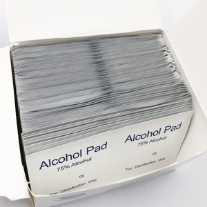 <span class=keywords><strong>100</strong></span> Gói Cá nhân Bọc Vô Trùng Y Tế Cấp 70% Isopropyl Bông Tăm Bông Rượu Prep Pads Cho Y Tế Tổ chức - Product Image 2