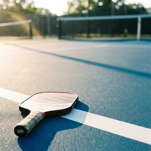 Raquette de pickleball en fibre de carbone graphite en gros avec poignée confortable et surface antidérapante en nid d'abeille - Product Image 3