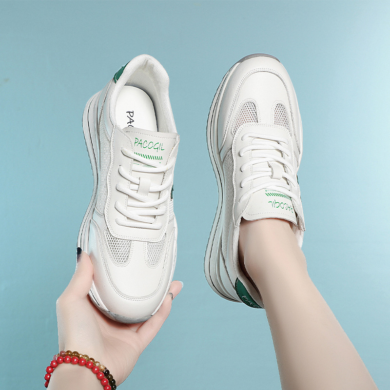 Platform Wedge Sneakers - Stylish & Comfortable Shoes