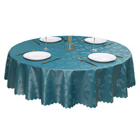 Nappe de salle à manger en PU moderne faite à la main imperméable à l'huile résistant aux taches couverture haut de gamme pour la maison hôtel Restaurant Table lavable