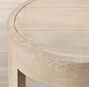Simple Outdoor Furniture <b>Garden</b> Solid Wood <b>Table</b> <b>Round</b> Teak Side <b>Table</b> - Product Image 5