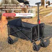 Fournisseur direct d'usine : Chariot pliant à quatre roues Jinhua pour outils industriels, usage domestique, camping, pique-nique et courses