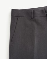 Pantalon de Costume Homme Slim Fit Formel Anti-statique Respirant en Polaire Multi-Poches en Polyester Viscose Spandex