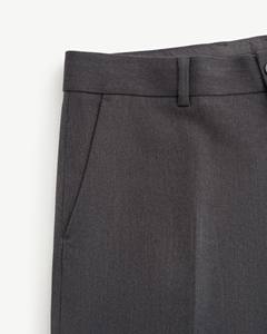 กางเกงขายาวทรงตรงสำหรับผู้ชาย สไตล์ทางการ ผ้าโพลีเอสเตอร์ผสมวิสโคสและสแปนเด็กซ์ ทรงเข้ารูป ซักฟอกสี ทรงตรง ความยาวปานกลาง ความสูงระดับกลาง - Product Image 6