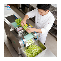 Beste groentehakker, segmentatiemachine voor selderij, groene bonen, ui, aardappel, multifunctionele gemotoriseerde fruitverwerker