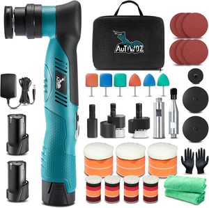 Mini polisseuse de <span class=keywords><strong>voiture</strong></span> sans fil à double action Batoca S6 12V 2.0Ah, disque de 1 à 3 pouces, 2000-5000 tr/min, machine à polir, équipement de detailing automobile - Product Image 2