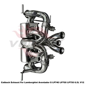 ระบบท่อไอเสียแบบวาล์ว Vortex SS304 สำหรับ Lamborghini Aventador S LP740 LP700 LP750 6.5L V12 แบบติดตั้งได้โดยตรง - Product Image 3