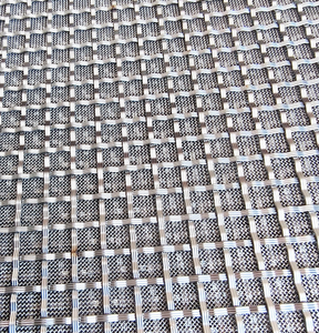 Maille de fil métallique tissée en acier inoxydable de qualité supérieure avec des trous en forme de diamant - Insert décoratif pour la conception de maisons modernes et les meubles de luxe - Product Image 6