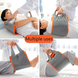 แผ่นรองเคลื่อนย้ายผู้สูงอายุที่เป็นอัมพาต อุปกรณ์ช่วยพลิกตัวสำหรับผู้ป่วยติดเตียงอเนกประสงค์ สีส้ม - Product Image 4