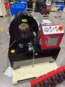 4 Inch Hose Crimping Machine 2100T Crimp Force 6-102mm Foot Button Automatic Control Crimper for Heavy <strong>Mining</strong> Hydraulic Hose - Product Image 6