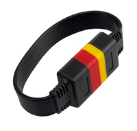 Câble d'extension OBDII 16 broches mâle-femelle pour connecteur Thinkdiag Easydiag BD2, outil de diagnostic 16 broches, câble OBD2 ELM327