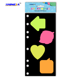 Good Quality Colorful Assorted Custom Sticky <strong>Notes</strong> Set with Black <strong>Card</strong> - Product Image 3