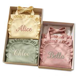 Tablier personnalisé brodé avec nom, tablier de cuisine et de grillades personnalisé avec bretelles réglables, cadeaux pour maman, chef, boulangers - Product Image 6