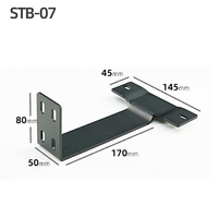 Soportes Universales de Alta Calidad para Techo de Aluminio STB-01, Componentes para Carpas Laterales Rígidas, Accesorios