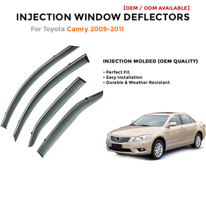 Deflectores de Ventana Laterales para Toyota LC200 2008-2019 Protector de Lluvia Accesorios de Coche - Product Image 2