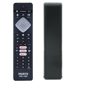 <span class=keywords><strong>Télécommande</strong></span> universelle de haute qualité HUAYU RM-L1660 pour téléviseurs intelligents <span class=keywords><strong>Philips</strong></span>, Android, Google, Roku 4K, LED, LCD, tous modèles - Product Image 1