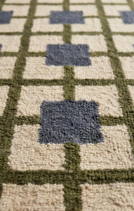 Tapis scandinave géométrique en laine et jute, fait main, moderne, antidérapant, à poils ras, pour chambre, salon, décoration intérieure - Product Image 6