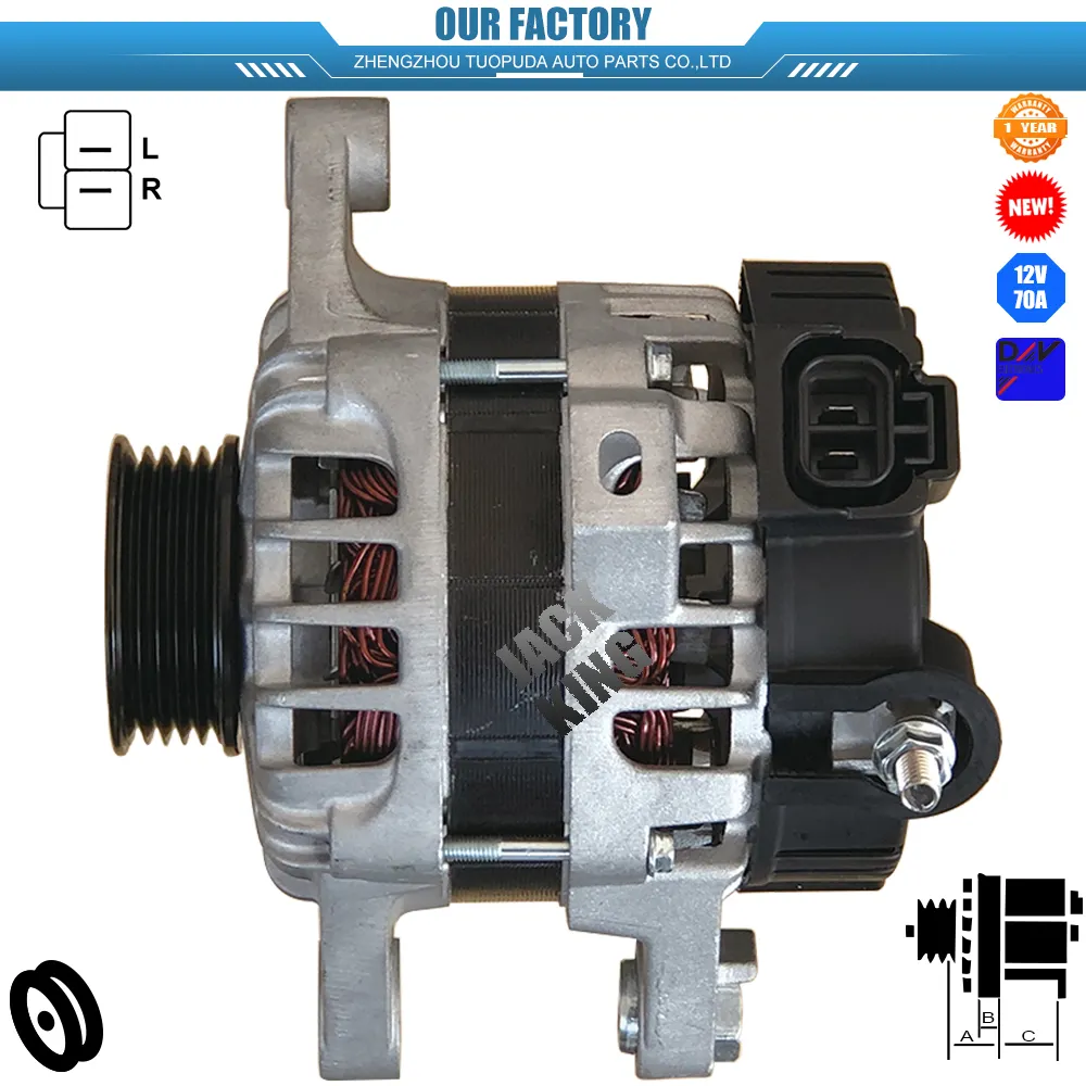 ALT2192 12V 70A 3730003100 3730003200 LRA03502 2655633 600222 NEW ALTERNATOR FOR HYUNDAI I10 1.2 G4LA 01.2008-12..2010