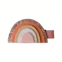 2022 doux bébé pinces à cheveux filles pour enfant paillettes arc-en-ciel cheveux accessoires enfants épingles à cheveux 1 pièce
