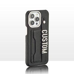 <span class=keywords><strong>Coque</strong></span> de téléphone en cuir véritable antichoc pour <span class=keywords><strong>IPhone</strong></span> 12 13 14 15 Pro Max <span class=keywords><strong>coque</strong></span> de téléphone portable initiale <span class=keywords><strong>personnalisée</strong></span> - Product Image 1