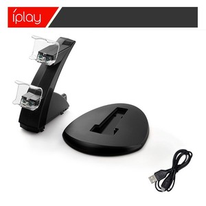 Iplay Hot Bán Cho 4 Slim Pro Sạc Dock Đứng Trạm Trò Chơi Mới Điều Khiển Sạc Phụ Kiện Màu Đen - Product Image 2