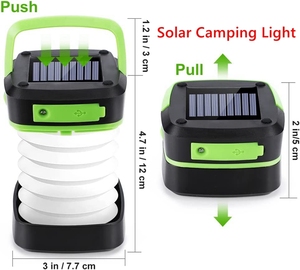 <span class=keywords><strong>Linterna</strong></span> <span class=keywords><strong>solar</strong></span> telescópica para senderismo, luz para acampar, 3 modos de Flash, linternas plegables de mano, <span class=keywords><strong>linterna</strong></span> portátil para pesca - Product Image 3
