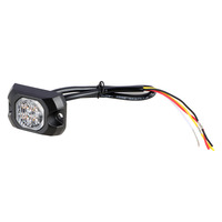 Feu de signalisation LED ultra-lumineux en aluminium étanche 12V-24V, certifié ECE R65 XA1 XB1, lampe d'urgence