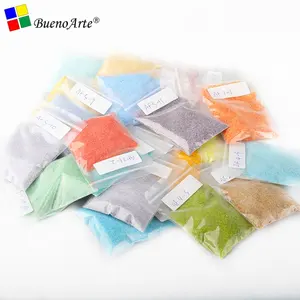 COE 90 Small size Fine Frit Fusible color Transparent opal color glass dots DIY craft lampwork Microwave Kiln Glass