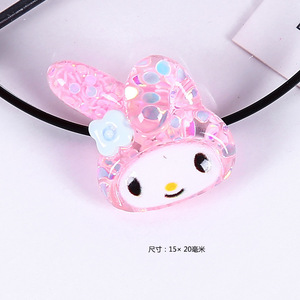 Mini fleur souris étoile chat ours plat dos résine charmes Cabochons pour Slime fait à la main bricolage téléphone Mobile enfants cheveux artisanat décor - Product Image 6