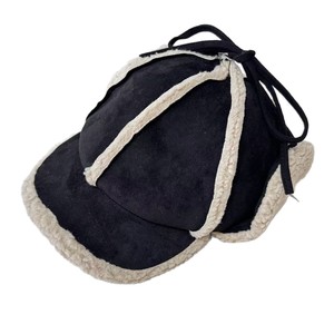 Suede Earflap <b>Hat</b> Winter Ski Cap Windproof <b>Warm</b> Adult Lei Feng <b>Hat</b> Black Khaki - Product Image 5