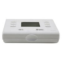 Termostato Honeycool QD-HVAC11 para Aire Acondicionado Central, con Batería o Alimentación de 24V, Repuestos HVAC, Programable 5+2, de Una Etapa