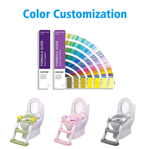 Productos para bebés, venta al por mayor, diseño <span class=keywords><strong>plegable</strong></span> de plástico PP, <span class=keywords><strong>reductor</strong></span> de <span class=keywords><strong>inodoro</strong></span> para niños, entrenamiento de <span class=keywords><strong>inodoro</strong></span> para bebés - Product Image 3