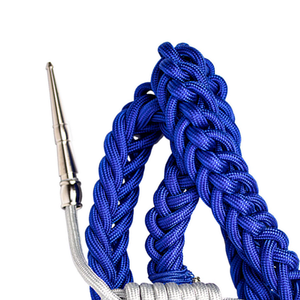 High Quality Uniform Braided <b>Cord</b> Rope Braided Rope Wholesale price Custom Aiguillettes Uniform Braided Rope - Product Image 5