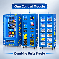 Distributeur automatique industriel Winnsen, casier de distribution d'outils EPI avec accès par carte RFID pour badge d'employé et rapports cloud pour usine