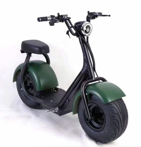 Monopattini Elettrici CE 60V 1500W con Pneumatici Larghi, Moto Elettriche Citycoco, Scooter Elettrici Pieghevoli con Ruote Larghe - Product Image 5