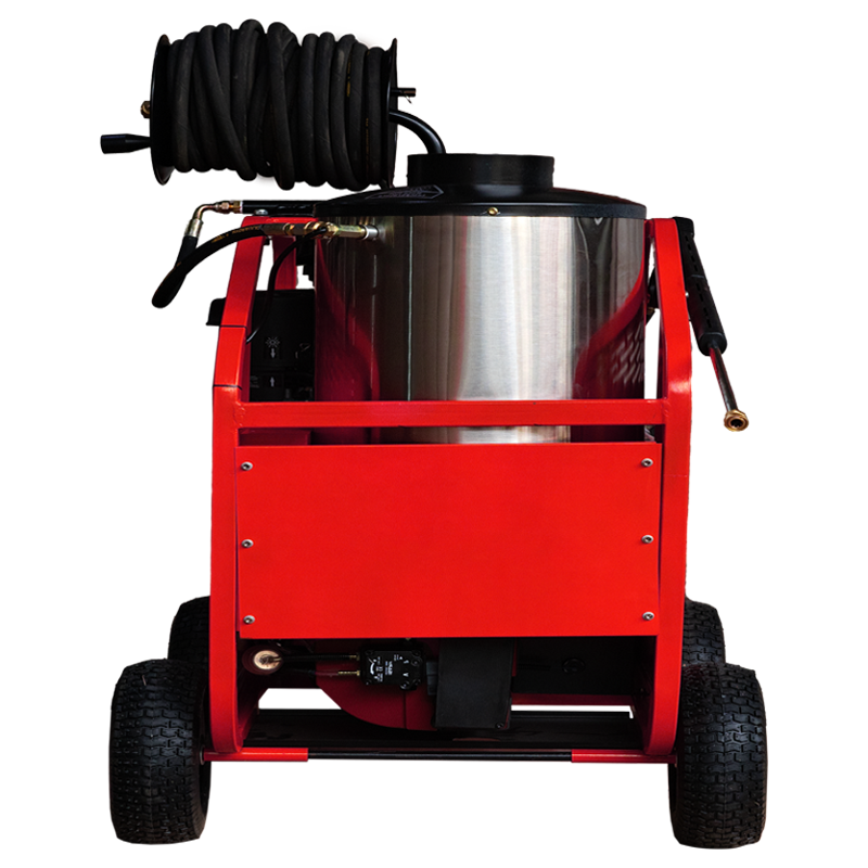 Industrial 4000PSI Hot Water High Pressure Washer Gas Engine Cleaning ...