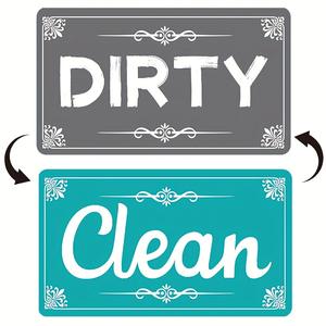 Imanes Personalizables de Doble Cara para Lavavajillas y Refrigerador con Eslóganes de Limpieza y Suciedad, Más Vendidos - Product Image 3