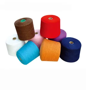 Nuovo produttore di filo di cotone mop colori diversi ad alta tenacità buona uniformità filato Mop tinto in microfibra a mano