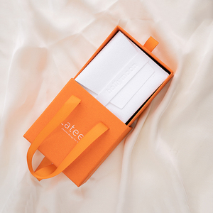Custom Logo Microfiber Jewelry Pouch and Sliding Drawer Jewelry Packaging <b>Box</b> <b>Gift</b> Set with Handle for Ring Necklace <b>Earrings</b> - Product Image 1