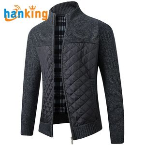 Veste Homme Solide Épaisse et Chaude Décontractée Coupe Slim Col Montant Manteau pour Automne Hiver Manches Longues Manteau Vintage J0039 - Product Image 1