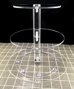 Acrylic Round Wedding Cupcake <strong>Stands</strong> Display Racks <strong>Cake</strong> <strong>Stand</strong> for Party - Product Image 2